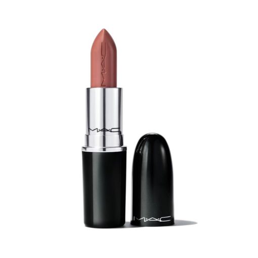 Son MAC 508 Hug Me Hồng Trà Sữa - Lustreglass Sheer-Shine