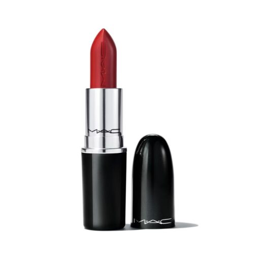 Son MAC 545 Glossed and Found Đỏ Thuần - Lustreglass Sheer-Shine
